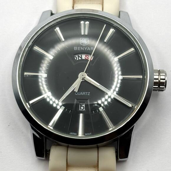 Silver Benyar Men's Watch - Picture 3 of 5